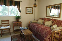 Master bedroom�s day bed sleeps two